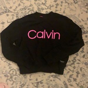 Calvin Klein mock neck